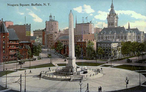 Niagara Square Buffalo NY 1912 Wikimedia Commons

Other options
